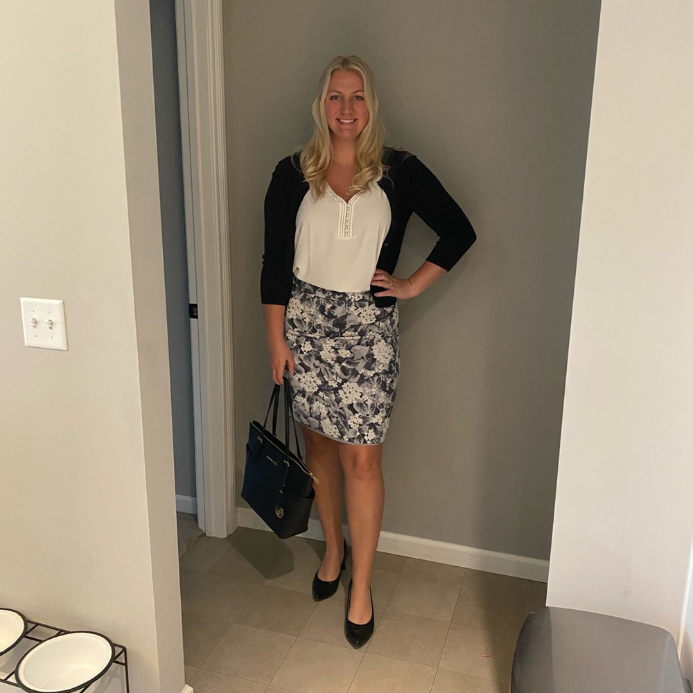 Floral Skirt by Talbots